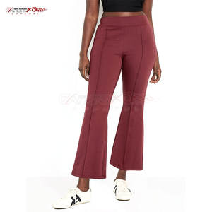 Pantalones de chándal Acampanados para mujer Everyday Wear con tejido elástico y pantalón de mujer de gran tamaño - Product Image 5