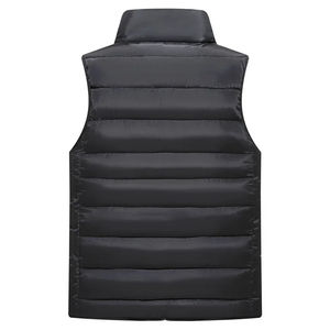 Custom OEM Printing/Embroidery Logo Sports Polyester Cotton Padding Puffer Vest Men's Vest & <b>waistcoats</b> breathable and durable - Product Image 2