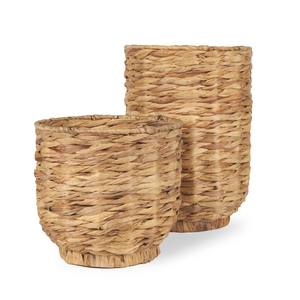 Accessoires de jardin, jardinières écologiques, paniers à plantes en jacinthe d'eau naturelle, prix le plus bas pour les jardinières - Product Image 1