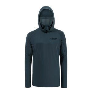 100% Polyester matériel pêche sweats à capuche pour hommes couleur personnalisée en plein air pare-soleil vêtements de pêche à manches longues sweats à capuche de pêche pour hommes - Product Image 1