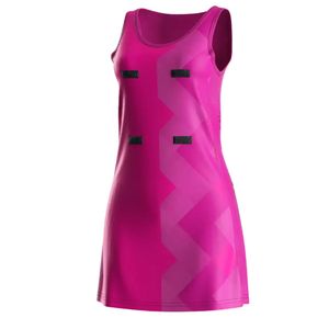 Uniforme de Netball para Mujer con Estampado por Sublimación, Diseño de Vestido de Netball Personalizado con Nombre de Jugador y Nombre de Equipo, Ligero - Product Image 5
