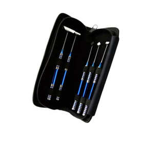 Juego de Instrumentos para Cirugía de Implantes Dentales, 5 Piezas, Recubrimiento de Titanio Azul, Kit de Cepillado Suave, Certificado CE - Product Image 4
