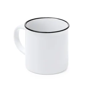 Tazza in Ceramica Personalizzata Stile Vintage con Ossidiana, Gadget Promozionale Retrò - Product Image 1