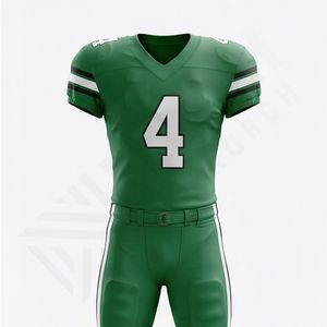 Nouvelle conception uniforme de football américain sur mesure grande taille 100% polyester vêtements d'équipe de performance prix compétitif - Product Image 1