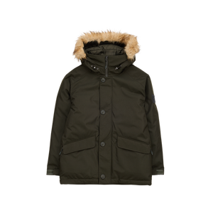 Chaqueta Parka con Capucha de Piel Aislante y Transpirable de Moda para Hombre, Chaqueta Parka Cómoda de la Mejor Calidad Resistente al Viento y al Frío - Product Image 3