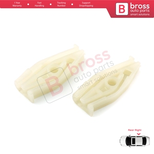 Clips de Reparación para el Regulador de la Ventanilla Trasera Derecha BWR794 para Megane MK1, New Beetle 1Y7, 206 2D, 2 Puertas, CC, Coupé, Cabrio - Product Image 4