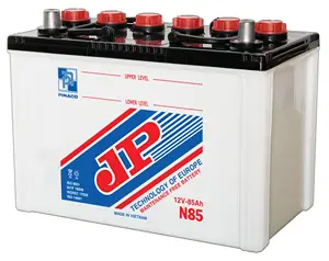 N85 (12V - 85Ah) JP 고품질 드라이 충전 자동차 자동차 배터리 JIS 표준