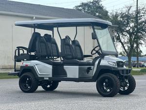 Chariot de golf haut de gamme propre et élégant, design unique, 6 places, chariot de service extérieur, chariot de golf avec batterie au lithium, en promotion - Product Image 5