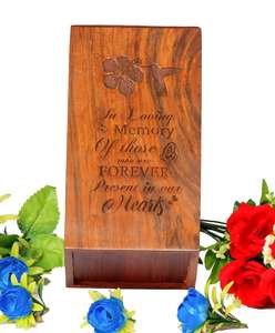 Urne en bois pour cendres humaines urnes de crémation personnalisées pour bois personnalisé pour urne commémorative de chien - Product Image 2