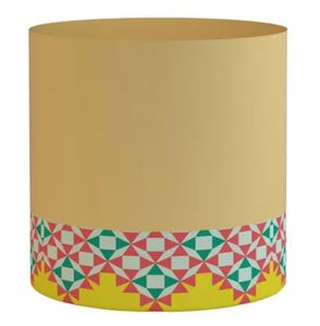 สติกเกอร์ปลูกต้นไม้เหล็กอเนกประสงค์แบบทันสมัยกระถางต้นไม้เคลือบผงสีเหลืองหลากสีสำหรับแต่งบ้านตามต้องการ - Product Image 4