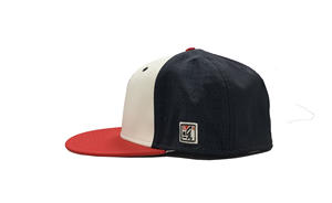 Vêtements décontractés jeunes et énergiques pour adultes, personnaliser le chapeau snapback en maille noire structurée à 6 panneaux, fabriqué au Vietnam - Product Image 4