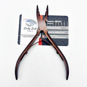 7\" Customized Label Micro Beads Styling Accessory Hair Extension <b>Kit</b> Long Hair Closer <b>Tool</b> Pliers Hairs Care Hair <b>Tools</b> - Product Image 3