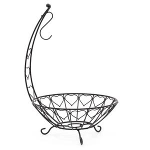 Industry Trend Iron Wire Metal Fruits Bowl <b>Basket</b> <b>Black</b> Color Tabletop Decoration Hotel Restaurant Best Selling Customized Size - Product Image 4