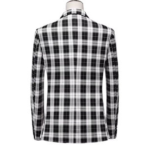 Abrigos Negocios Casual Slim Fit Blazers Abrigos Ropa de hombre Manga larga Slim Fit Traje Vestido Abrigo - Product Image 2