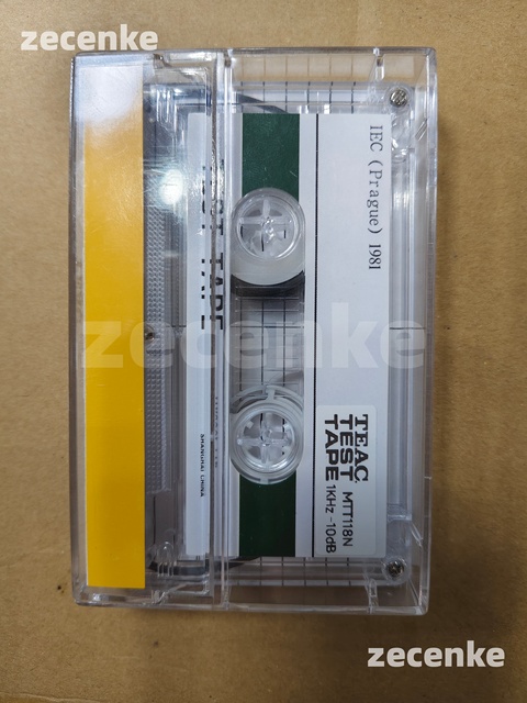 MTT118N 1KHZ-10db Test tape