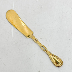 Couteau à beurre en laiton couteaux nouveau Design outils de cuisine 4 pièces couverts couteau à gâteau de qualité supérieure couteaux vente la plus vendue - Product Image 6