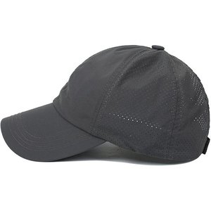 หมวกสำหรับทุกเพศหมวกกันแดดแบบเรียบหมวกเบสบอลกันฝุ่นกลางแจ้งหมวกแฟชั่นสีทึบปรับได้หมวกสันทนาการสำหรับผู้ชายผู้หญิง - Product Image 3