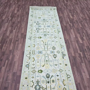 พรมขนสัตว์ทำด้วยมือหรูหราทันสมัยผ้านิ่มผูกปมมือปรับแต่งได้ขนาด5x8 12X14นามธรรมสำหรับบ้านสำนักงานโรงแรมสีสดใส - Product Image 1