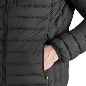 Wholesale Stylish Casual Winter Puffer <b>Jacket</b> High Quality Shiny <b>Duck</b> <b>Down</b> Quilted with Zipper Waterproof Parka for Outdoor Use - Product Image 6