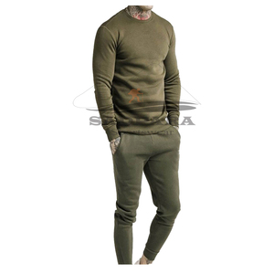 Vêtements de sport de haute qualité avec logo personnalisé Survêtement à manches longues pour hommes Survêtement pour hommes Survêtement Jogging Ensemble de sweats à capuche personnalisé pour hommes - Product Image 1