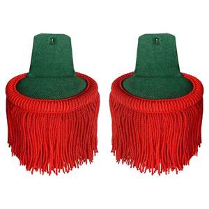 Hombreras Edición Suecia Doradas con Flecos de Cordón Plateado, Tipo Reglamentario de 1844 para General o Mariscal - Product Image 3