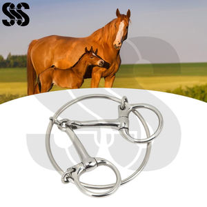 Bocados de Acero Inoxidable de Alta Calidad para Caballos, para Entrenamiento, Equitación, Soporte Lateral de Establos, Colores Personalizables, Duraderos - Product Image 5