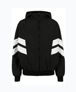 Coupe-vent d'été pour hommes, veste à capuche à séchage rapide, fermeture à glissière, style décontracté, brodé, respirant, grande taille - Product Image 1