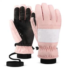 Guantes de Ciclismo de nieve de invierno para hombre de la mejor calidad, guantes de esquí de cuero impermeables y a prueba de viento con alta calidad, cálidos y cómodos - Product Image 5