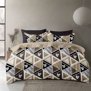 Ensemble de draps de lit double King Size 130GSM, tissu doux et lisse, confortable, durable, de haute qualité - Product Image 1