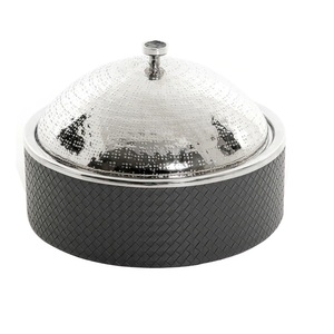 Casserole isolée servant une marmite faite à la main décorative brillante finition meilleure qualité vente chaude servant des aliments marmite - Product Image 2