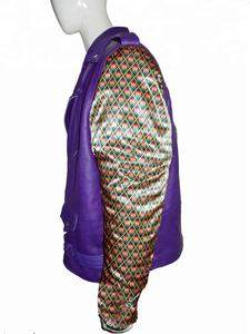 Blouson bombardier baseball université Letterman en satin avec logo personnalisé High Street veste d'hiver tout temps pour hommes broderie privée Design - Product Image 5