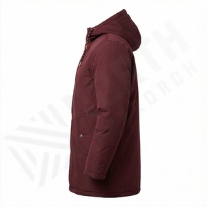 Veste parka d'hiver pour homme, épaisse, imperméable, réversible, isolée, chaude, vêtements d'extérieur thermiques, protection contre la neige, résistante - Product Image 3