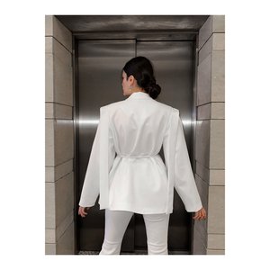 Giacca donna nuova stagione Oversize giacca Design cravatta - Product Image 6