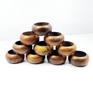 Sorprendentes servilleteros de madera Sheesham para una impresionante decoración de mesa de fiesta para bodas, vacaciones de Navidad, Año Nuevo - Product Image 2