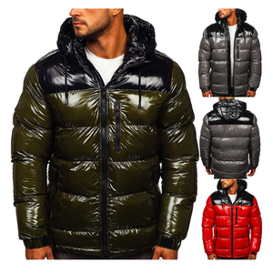 Nouvelle arrivée, veste matelassée légère réversible pour homme, vestes en duvet avec emballage personnalisé, style tendance pour la saison hivernale - Product Image 5