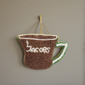 Calidad de exportación Diseño personalizado Artesano Con cuentas Adornos colgantes de Navidad Festival Árbol Decoración Proveedor Artículos de ropa - Product Image 1