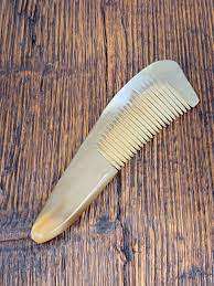 Peine para el Cabello de Cuerno de Búfalo Natural, Hecho a Mano, Antiestático, de Dientes Anchos, Herramienta de Aseo de Calidad, Hecho en India - Product Image 2