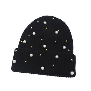 Bonnets d'hiver tricotés de haute qualité en gros avec logo personnalisé Nouveau style Meilleur vendeur à bas prix Casquettes Bonnets - Product Image 6