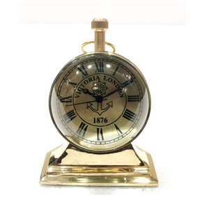 Vintage Style Metal Table <b>Clock</b> New Style Customized Desk <b>Clock</b> for Office Decoration At Best Price. - Product Image 2