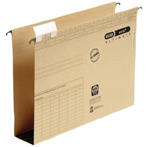 ELBA ULTIMATE DIN <b>A4</b> Hanging File Holder Natural Brown for Organizing and Accessing Your Files Premium Cardboard Accessory - Product Image 2