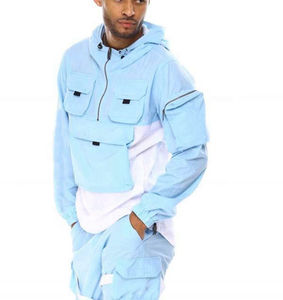 ชุดวิ่งผ้าขนแกะระบายอากาศได้ดีสำหรับผู้ชายชุดเทรนนิ่งปกติชุดวอร์มผ้าสองชิ้นสำหรับฤดูหนาวสวมใส่สบายๆเทคโนโลยี2025 - Product Image 5