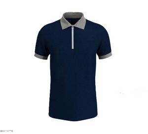 Polo en coton à séchage rapide pour hommes, décontracté, à manches courtes, écologique et recyclable, pour l'été - Product Image 4