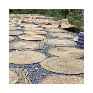 Eco Friendly Natural <b>Seagrass</b> Round Carpet <b>Rugs</b> Decorative Floor Mat From Vietnam 99GD - Product Image 4