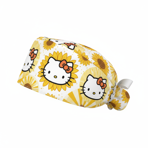 Bonnets de travail pour femmes avec tissu doux comme de la soie, ajustement réglable, contrôle de la chaleur, cadre durable et fonctionnalité de logo personnalisé pour la clinique - Product Image 3