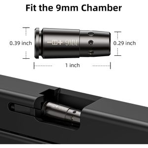 Mira Láser EZshoot de 9 mm con Punto Rojo para Pistolas, con Estuche y Baterías - Product Image 2
