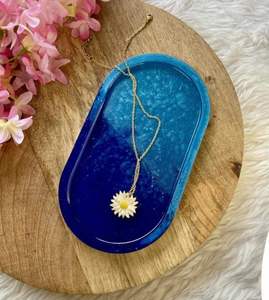 Bandeja de servicio de resina epoxi para servir café chapado, té, bebidas y cerveza para el hogar, Hotel y restaurante, bandeja hecha a mano - Product Image 4