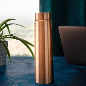 Impresionante botella de cobre de agua pura con área inferior recubierta de polvo para fiestas y uso de Vasos - Product Image 4