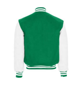Blanco y Negro Personaliza tu propia chaqueta Varsity - Product Image 6