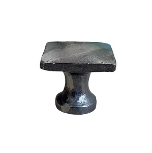 Square Black Stainless Steel <b>Pull</b> Knobs <b>for</b> Cabinets and Dressers <b>Home</b> Furniture Decorative Kitchen and Wardrobe Handles - Product Image 1