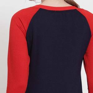 Tous les sweatshirts à col ras du cou pour femmes Raglan brodé Terry 300g Poids du tissu Impression numérique Hiver Casual Manches complètes - Product Image 6